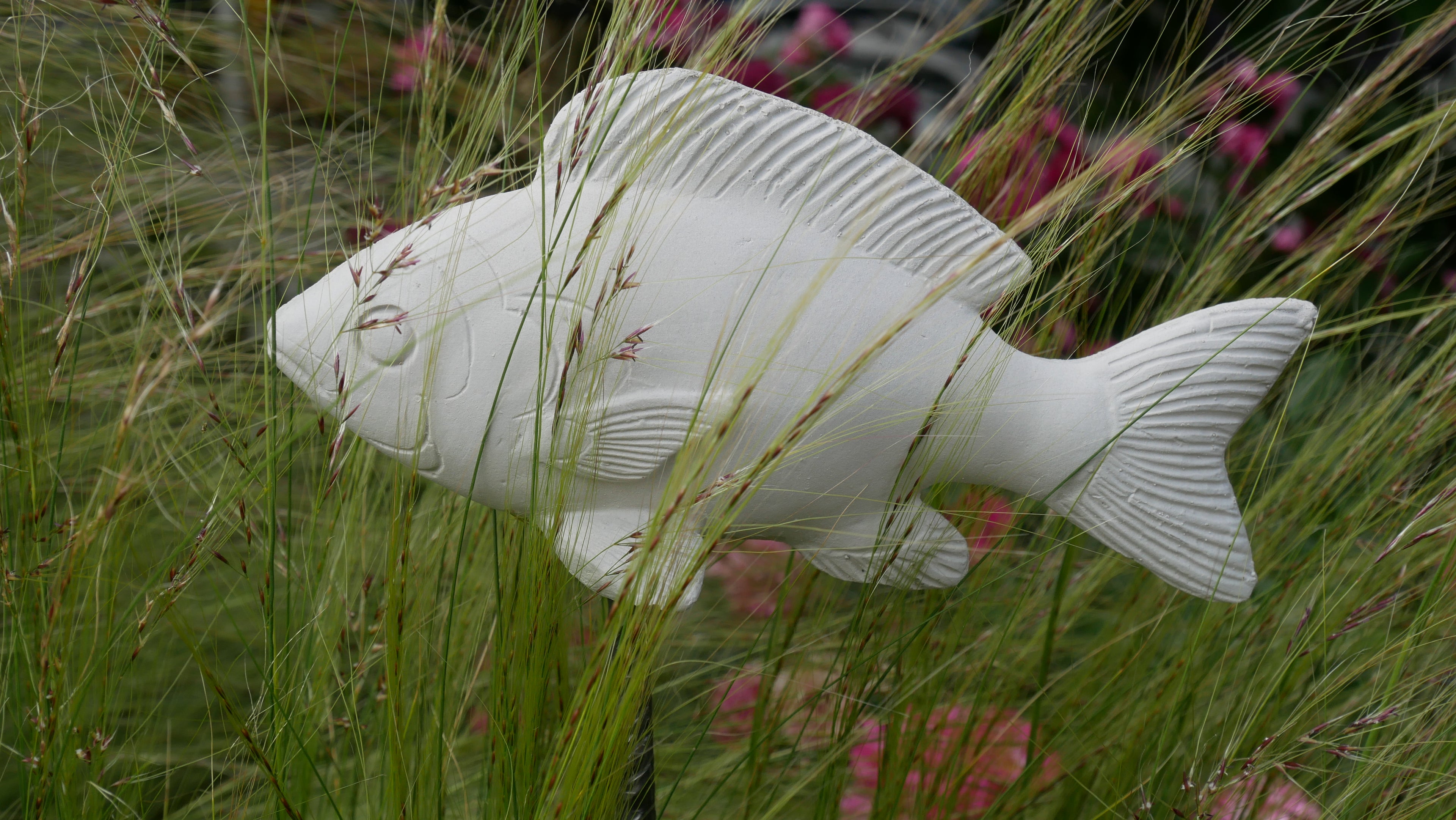 Deko Fisch, Beton Fisch, Gartendeko, Deko für den Garten, Dekoration, Fischschwarm
