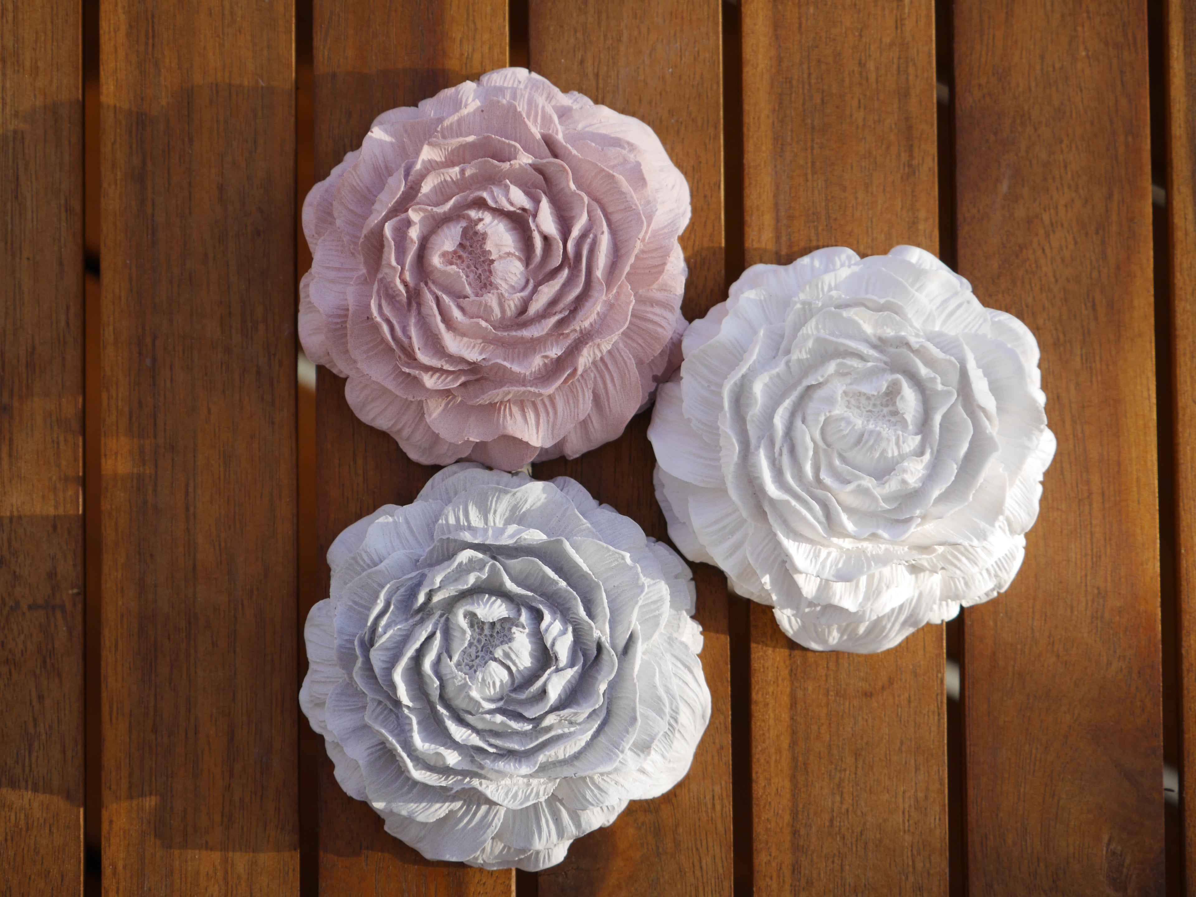 Deko Rose, Pfingstrose, Rosenset