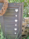 Heart mobiles, heart pendants, heart garland, heart decor, window decor