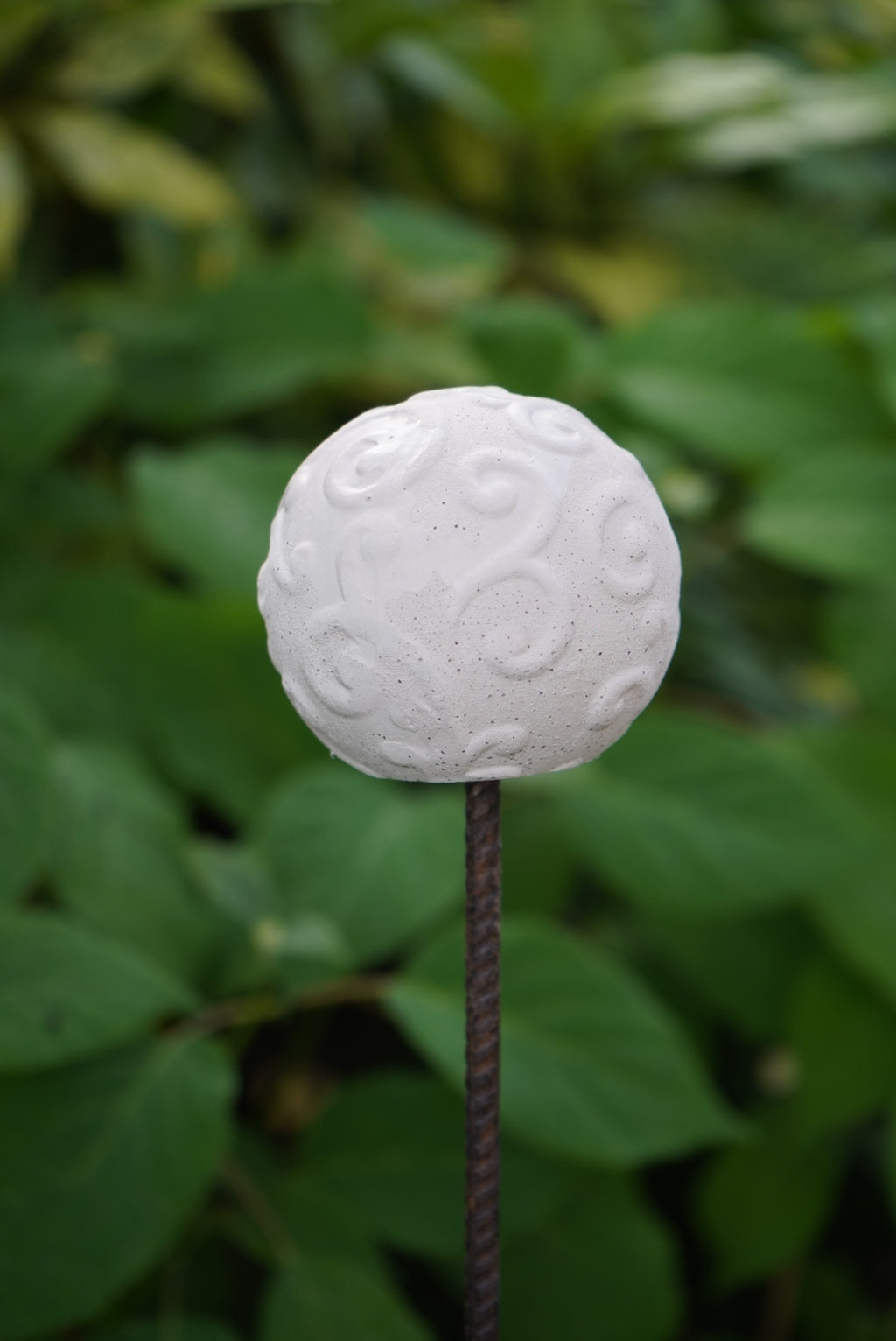 Decorative sphere, concrete sphere, garden decoration, sphere for the garden, decoration
