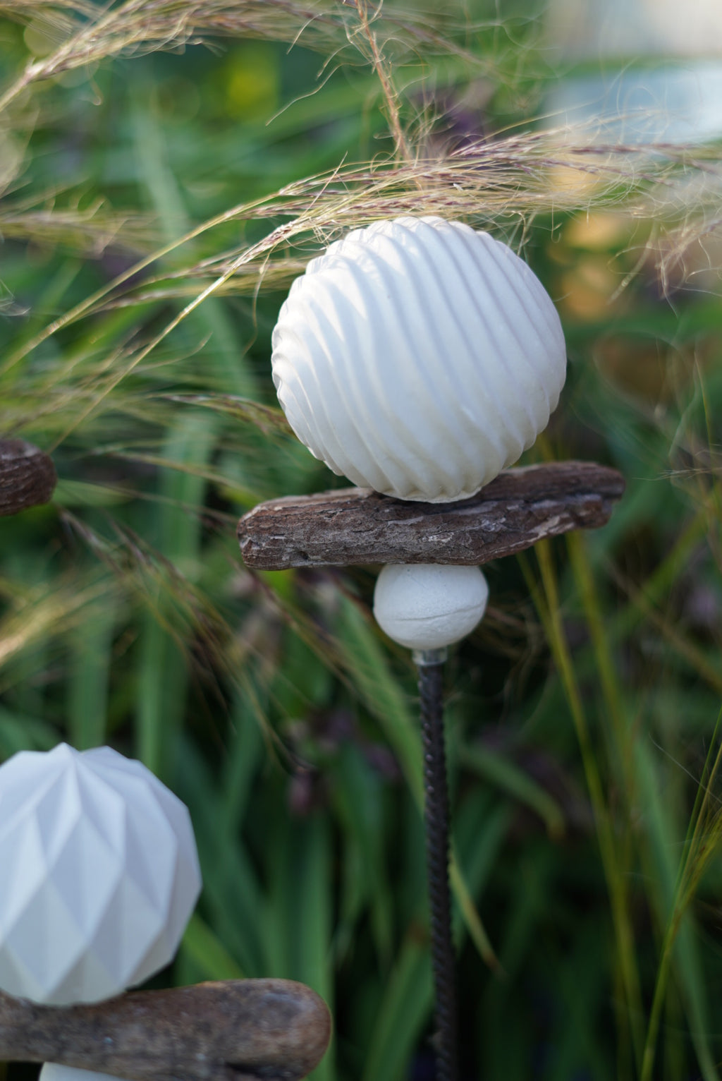 Decorative sphere, concrete sphere, garden decoration, sphere for the garden, decoration