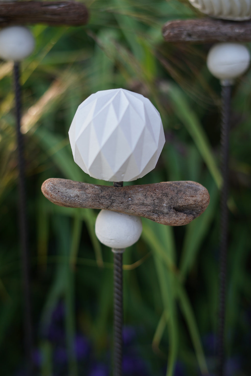 Decorative sphere, concrete sphere, garden decoration, sphere for the garden, decoration