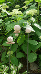 Decorative sphere, concrete sphere, garden decoration, sphere for the garden, decoration