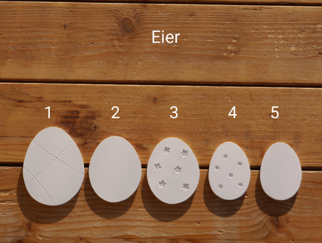 Osterdeko, Osterkerze, Ostern, Dekoleiste, Lichtobjekt, Kerzen Dekoration,  Fensterdekoration, Geschenk